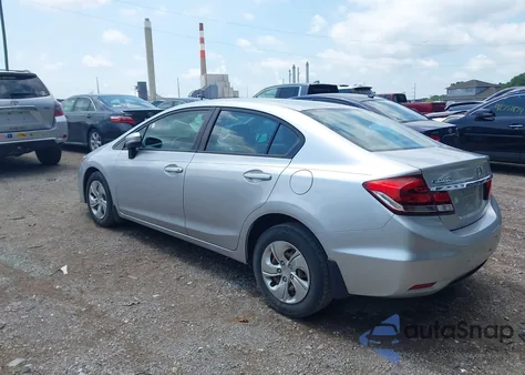 2014 Honda Civic Lx from USA, damaged, VIN 19XFB2F55EE012324